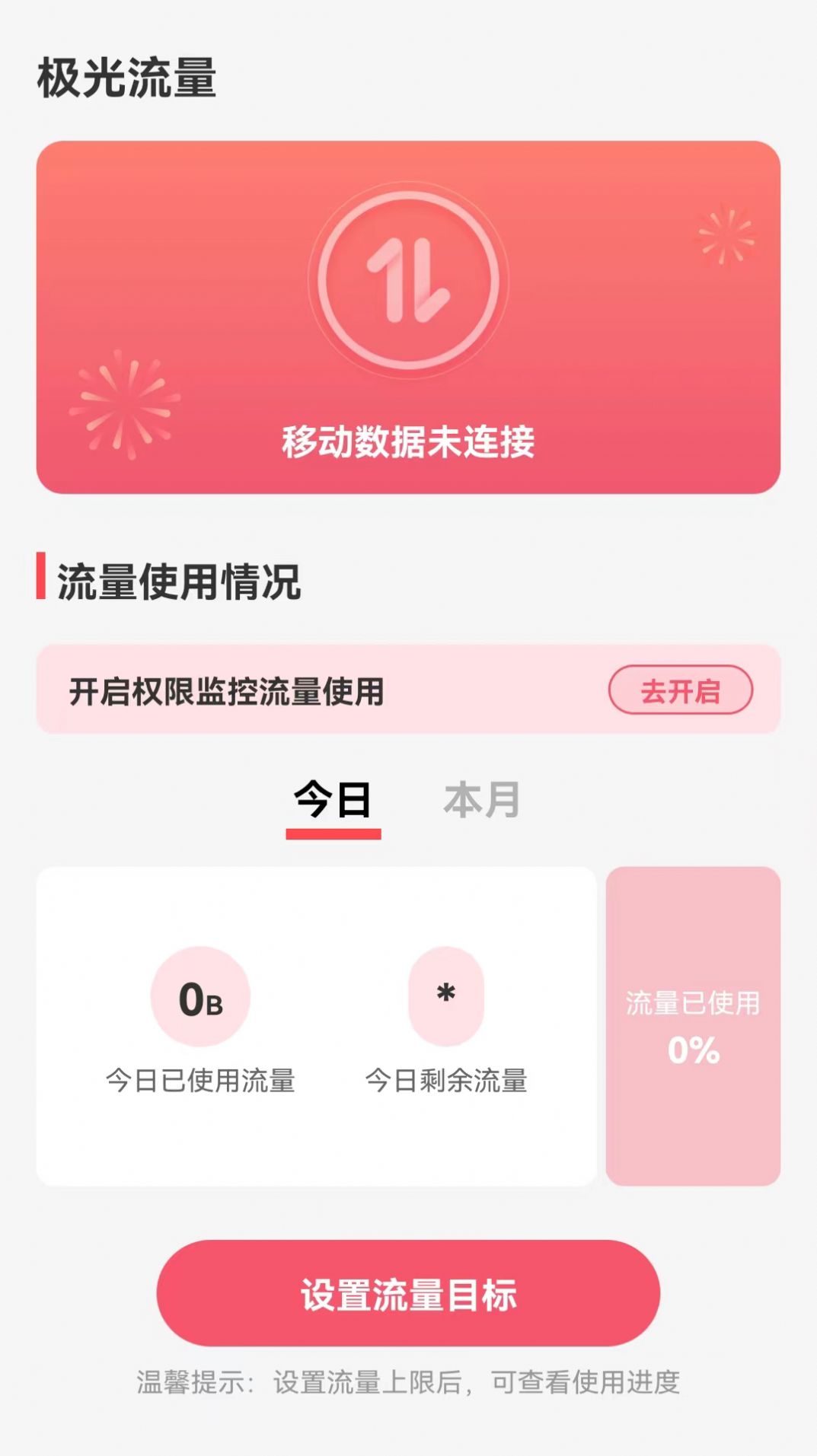 極光流量
