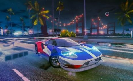 夜晚街道赛车