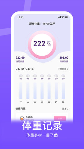 體重控制記錄本