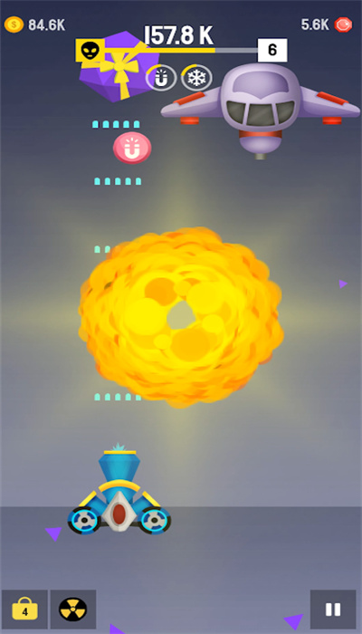 太空射擊加農(nóng)炮