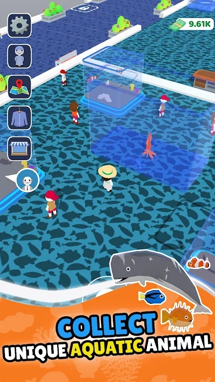 放置我的水族館